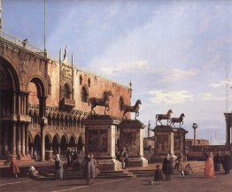 Capriccio: I cavalli di San Marco in Piazzetta Capriccio: I cavalli di San Marco in Piazzetta