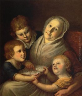 La madre dell'artista, la signora Charles Peale, e nipoti La madre dell'artista, la signora Charles Peale, e nipoti