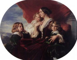 Elzbieta Branicka, contessa Krasinka ei suoi figli Elzbieta Branicka, contessa Krasinka ei suoi figli