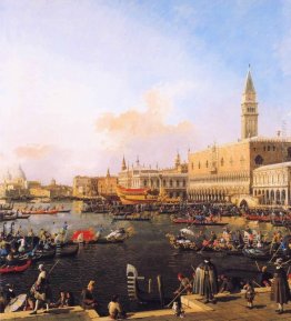 Venezia, Bacino di San Marco il giorno dell'Ascensione Venezia, Bacino di San Marco il giorno dell'Ascensione