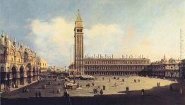 Piazza San Marco dalla Torre dell'Orologio di fronte le Procurat Piazza San Marco dalla Torre dell'Orologio di fronte le Procurat