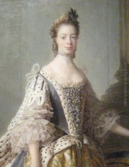 Ritratto di Sophia Charlotte di Mecklenburg-Strelitz, moglie di Ritratto di Sophia Charlotte di Mecklenburg-Strelitz, moglie di