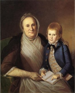 La signora James Smith e nipote La signora James Smith e nipote