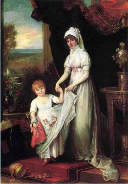 La signora Thomas Keyes e sua figlia La signora Thomas Keyes e sua figlia