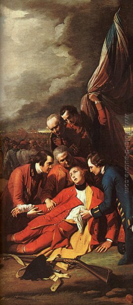 La morte del generale Wolfe (particolare) La morte del generale Wolfe (particolare)
