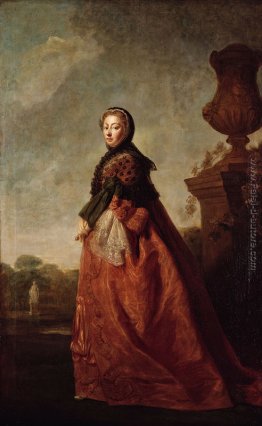 Ritratto di Augusta di Sassonia Gotha, Principessa del Galles Ritratto di Augusta di Sassonia Gotha, Principessa del Galles