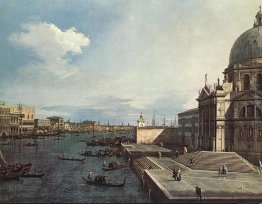 Il Canal Grande presso la Chiesa della Salute Il Canal Grande presso la Chiesa della Salute