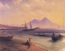 Pescatori Tornando Vicino Napoli Pescatori Tornando Vicino Napoli