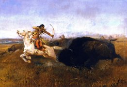 Indians Hunting Buffalo Indians Hunting Buffalo