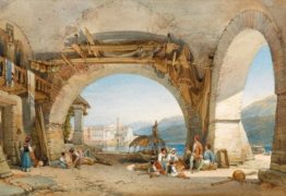 Isola Bella da Isola dei Pescatori, sul Lago Maggiore Isola Bella da Isola dei Pescatori, sul Lago Maggiore