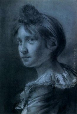 Studio di una ragazza in un turbante e Frilled Collar Studio di una ragazza in un turbante e Frilled Collar