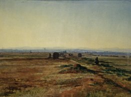 Via Appia al tramonto Via Appia al tramonto