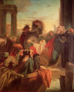 Rapimento della giovane donna veneziana di pirati ciprioti Rapimento della giovane donna veneziana di pirati ciprioti