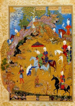 Dalla Khamsa di Nizami: La Vecchia lamentarsi Sultan Sanjar Dalla Khamsa di Nizami: La Vecchia lamentarsi Sultan Sanjar