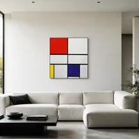 Composizione C (No.III) con rosso, giallo e blu — Galleria minimalista
