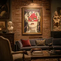 Volto di Mae West che può essere utilizzato come un appartamento — Casa del collezionista