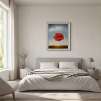 Rosa meditativa — Suite camera minimalista