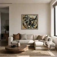 Dinamismo di testa di un uomo — Residenza contemporanea