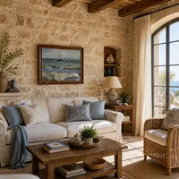 Vista sul mare a Saintes-Maries — Casa mediterranea