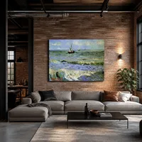 Vista sul mare a Saintes-Maries — Loft moderno