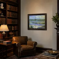 Vista sul mare a Saintes-Maries — Biblioteca classica