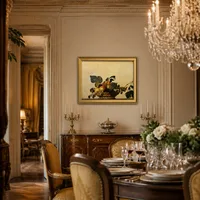 Canestro di frutta — Sala da pranzo del castello