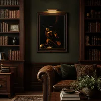 San Francesco in meditazione — Biblioteca classica