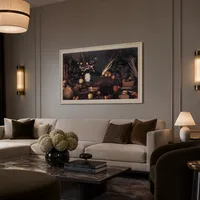 Natura morta con fiori e frutta — Boutique hotel
