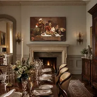 Cena in Emmaus — Sala da pranzo del castello