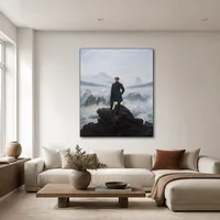 Il Viandante sul mare di nebbia — Galleria minimalista