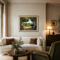 Adolphe Monet Lettura in giardino — Boutique hotel