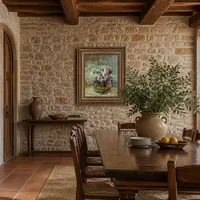 Fiori in un vaso — Villa italiana