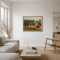 Mucchi di fieno a Giverny — Casa scandinava
