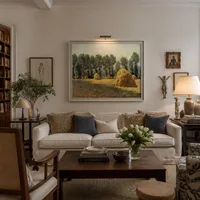 Mucchi di fieno a Giverny — Casa del collezionista
