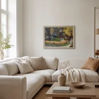 In giardino — Casa scandinava