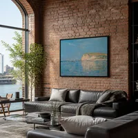 Bassa marea a Pourville 02 — Loft sul fiume