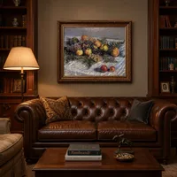 Natura morta con pere e uva — Biblioteca classica