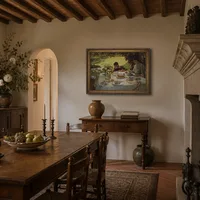Colazione in Giardino — Villa italiana