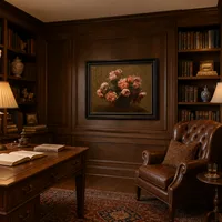 Vaso di peonie — Biblioteca classica