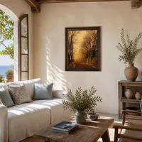 Un raggio dorato — Casa mediterranea