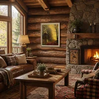 Autumn Gold — Baita di montagna