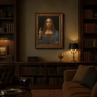 Salvator Mundi — Biblioteca classica