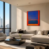Blu, arancione, rosso — Attico di lusso
