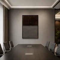 Untitled (marrone e grigio) — Sala del consiglio