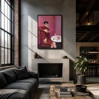 Ritratto del giornalista Sylvia von Harden — Loft moderno