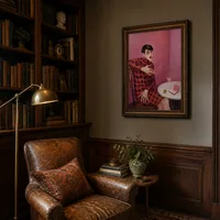 Ritratto del giornalista Sylvia von Harden — Biblioteca classica
