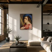 Autoritratto come un martire Femminile — Loft moderno