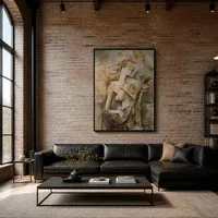 Ragazza con mandolino (Fanny Tellier) — Loft moderno