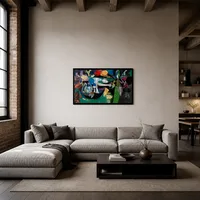 Pesca di notte ad Antibes — Loft moderno