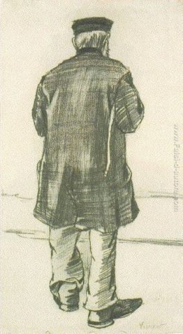 L'uomo orfano con la protezione, visto da tergo L'uomo orfano con la protezione, visto da tergo